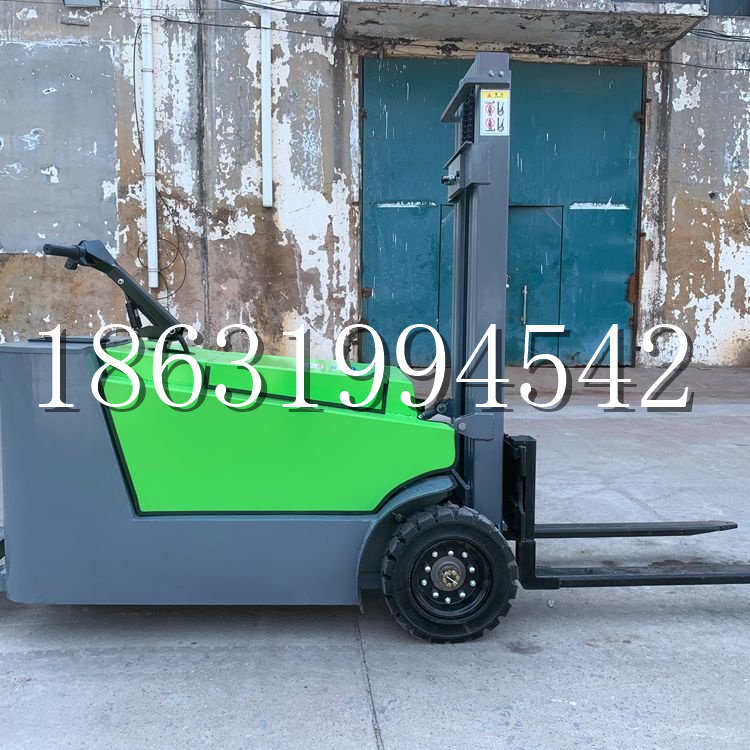 绥德县小型电动叉车1吨2吨步行站驾式电瓶堆高充电装卸车液压升降车铲车